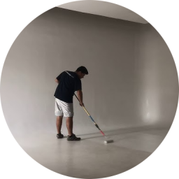 Painting the Cyc Wall